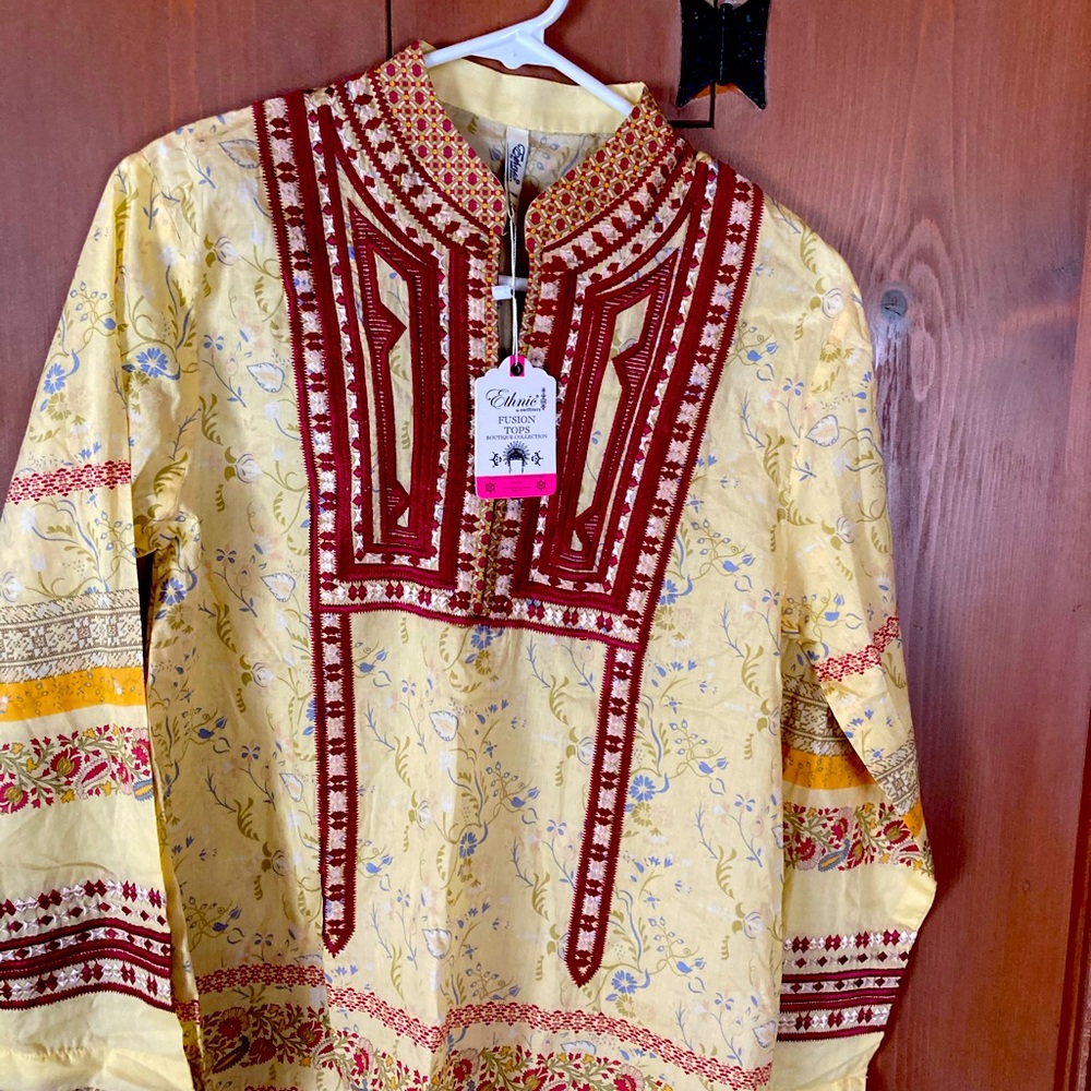 Summer Tunic Ethnic brand NWT